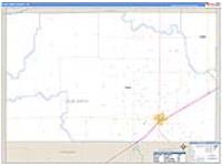 Deaf Smith, Tx Carrier Route Wall Map